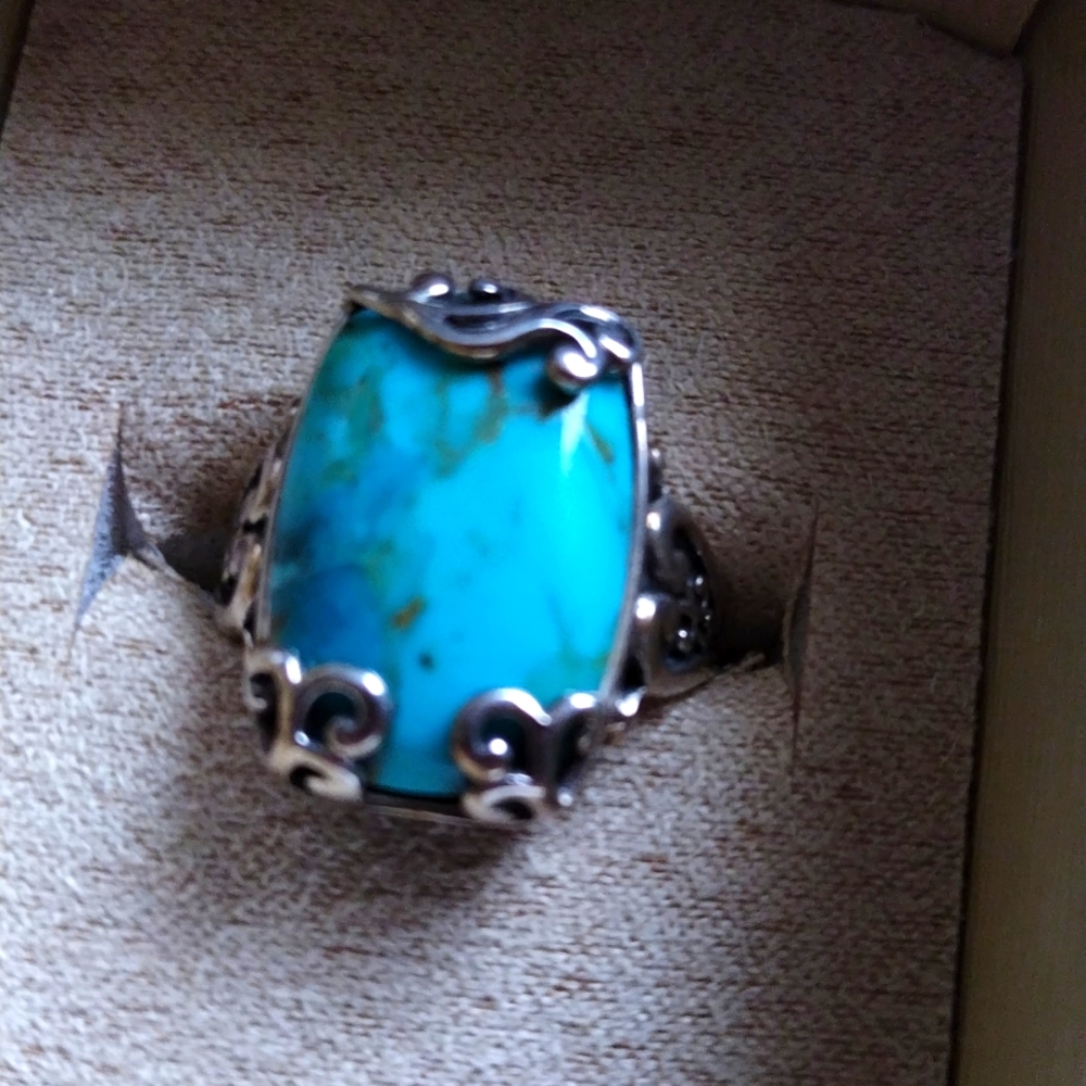Stunning BBJ stamped Ring